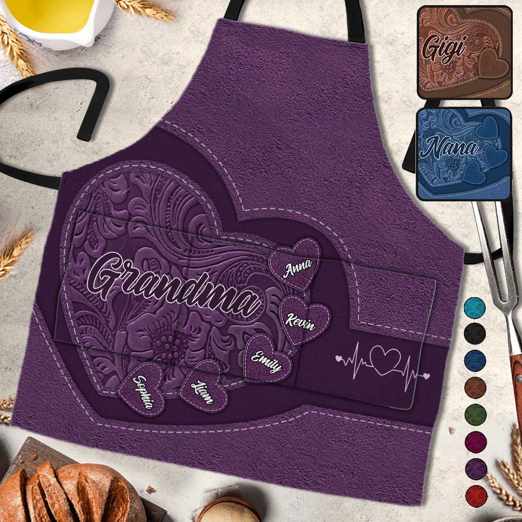 Best Grandma Ever - Personalized Grandma Apron