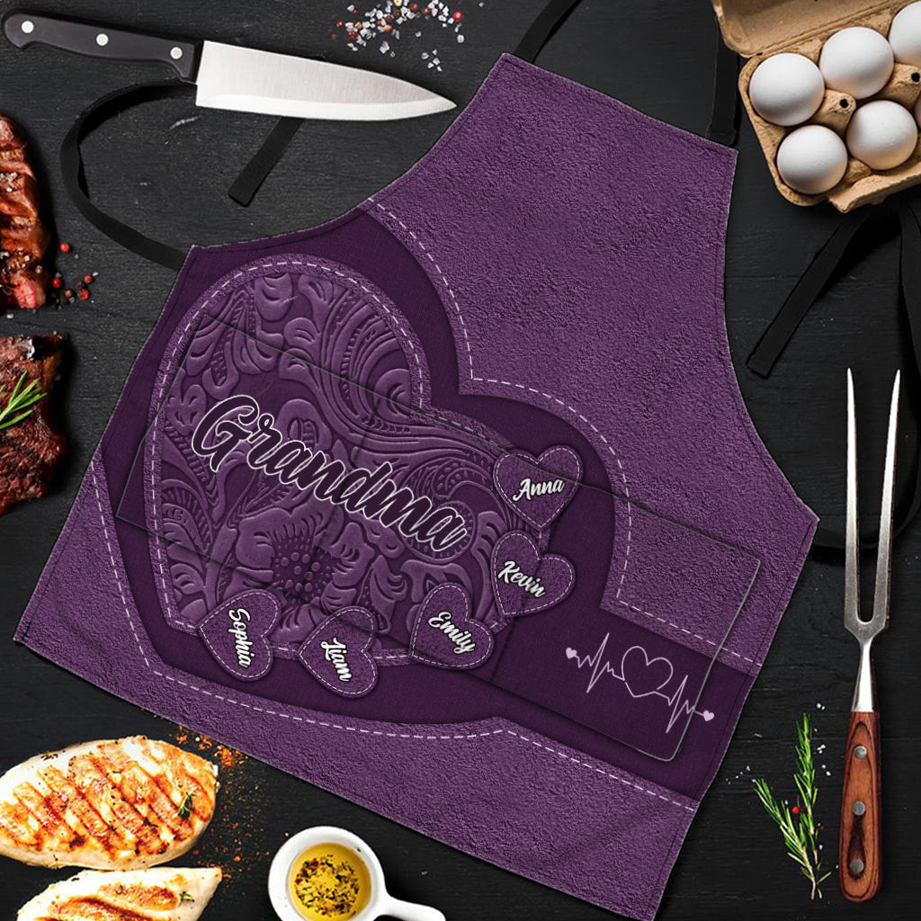 Best Grandma Ever - Personalized Grandma Apron