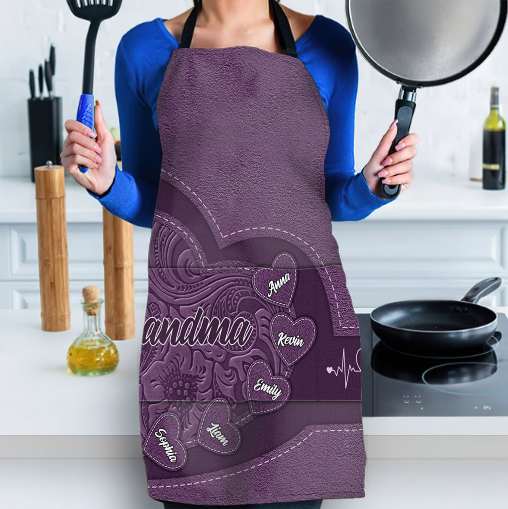 Best Grandma Ever - Personalized Grandma Apron