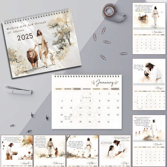 Temps béni - Calendrier mural chrétien