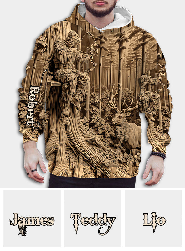 Love Hunting - Personalized Hunting All Over Shirt