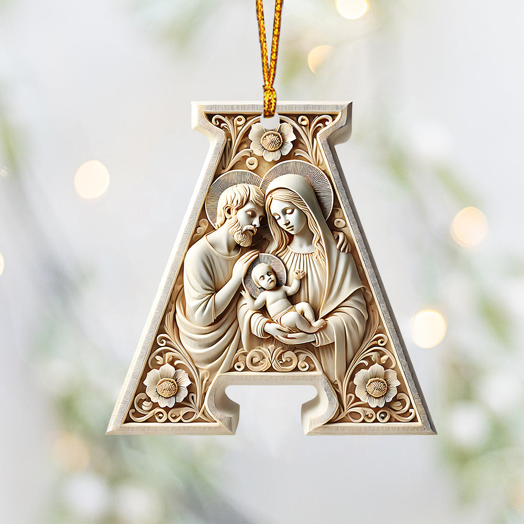 Believe - Personalized Christian Ornament