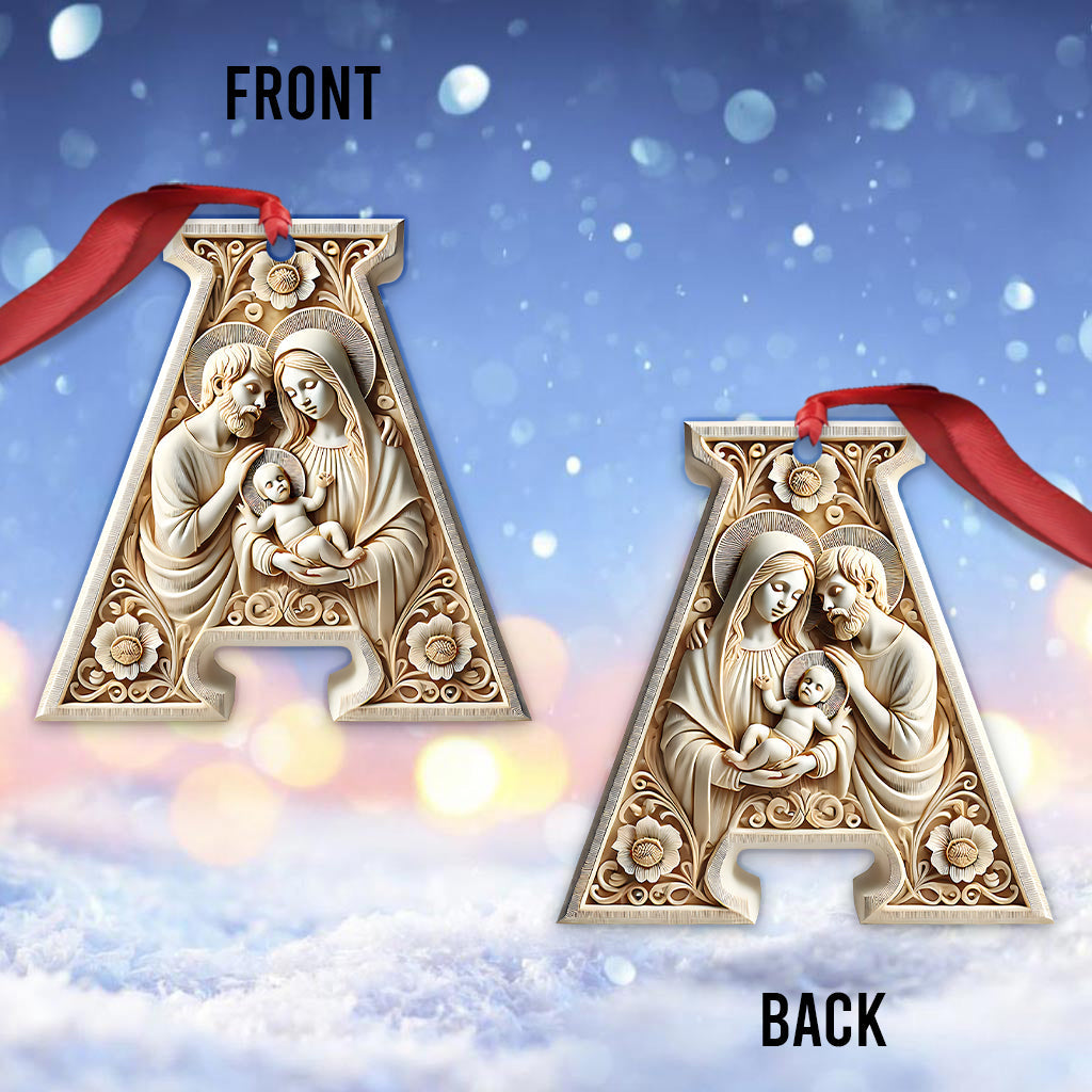 Believe - Personalized Christian Ornament