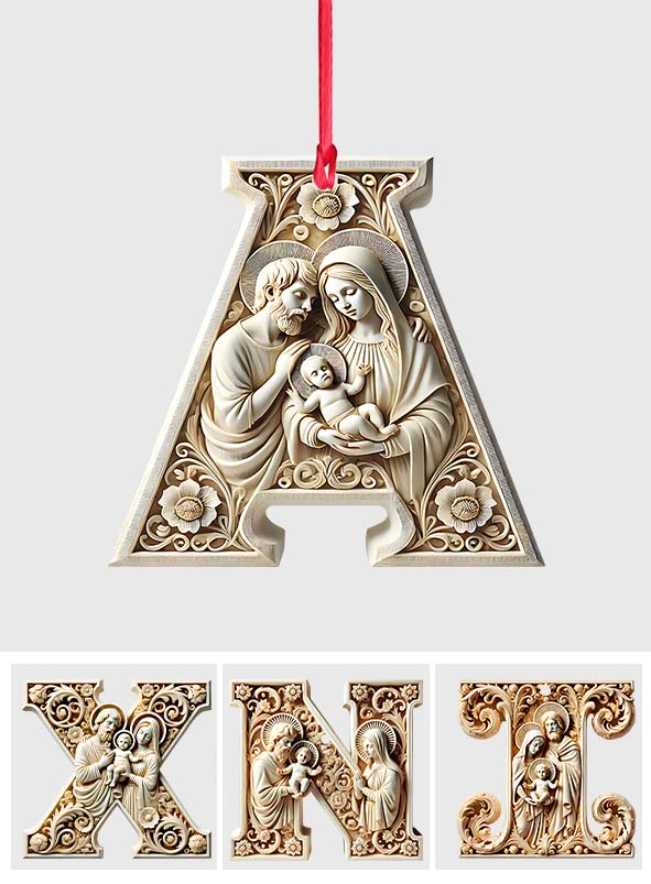 Believe - Personalized Christian Ornament
