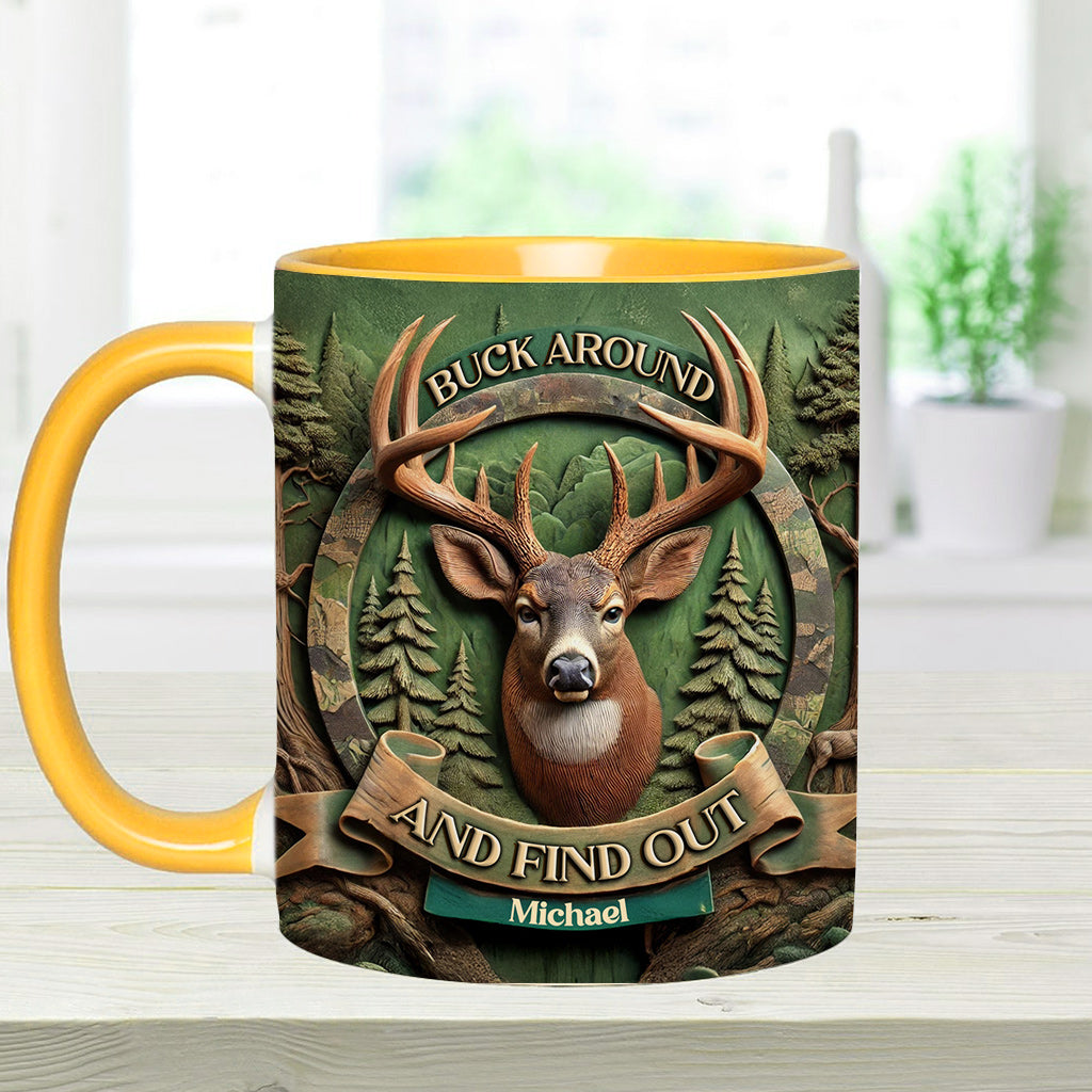 Chassez et découvrez ! - Mug personnalisé à thème chasse