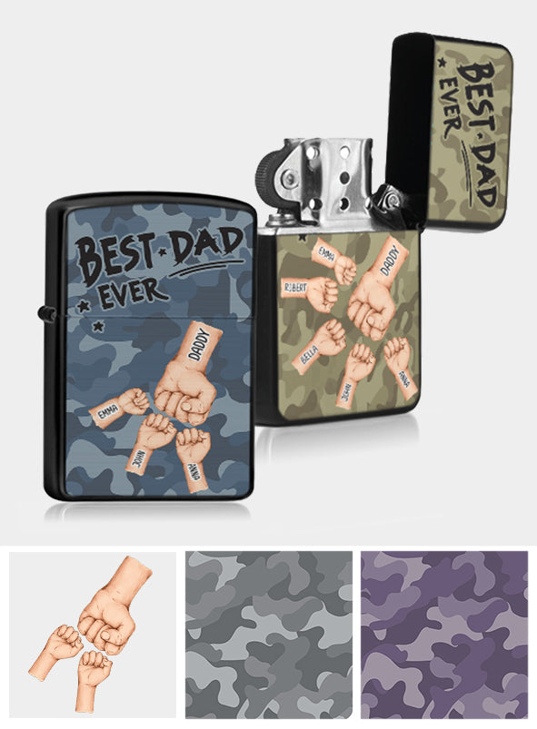 Best Dad Ever - Personalized Father Lighter