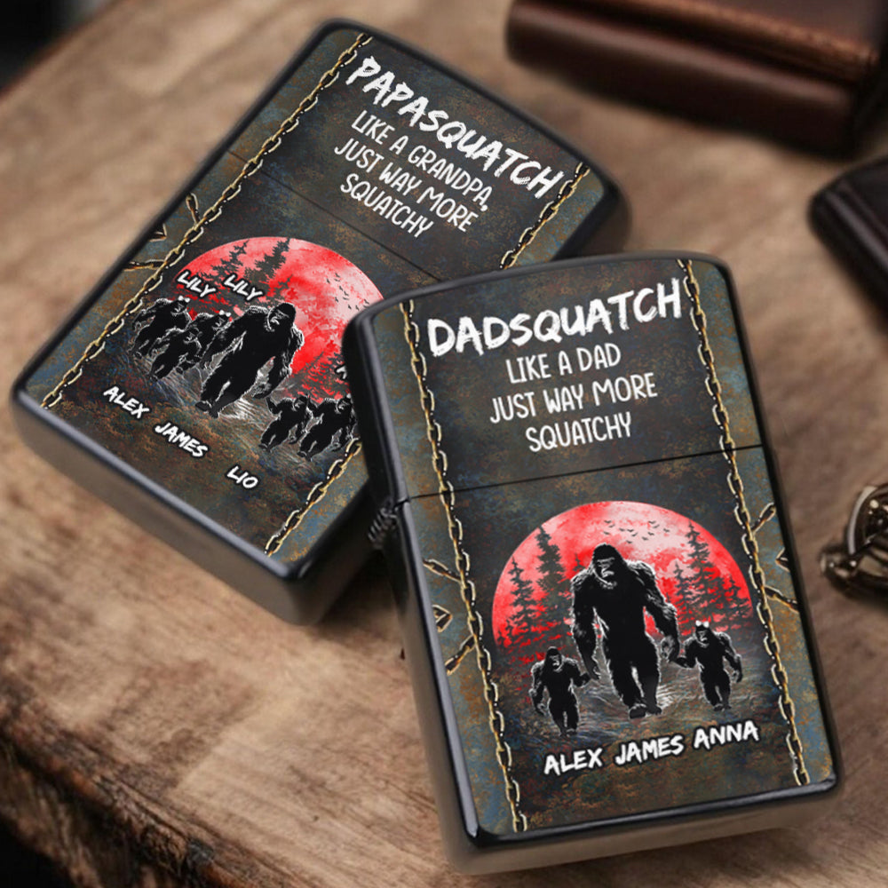 Papasquatch - Briquet personnalisé pour papa