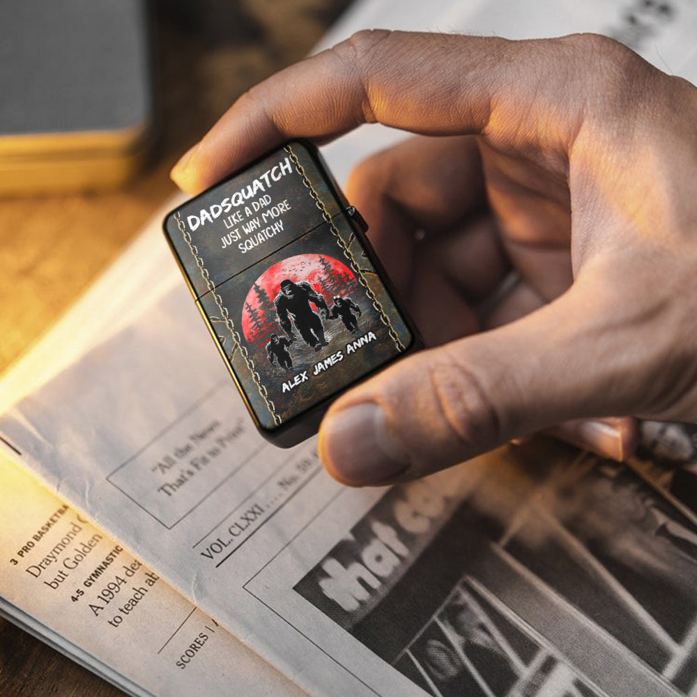 Papasquatch - Briquet personnalisé pour papa
