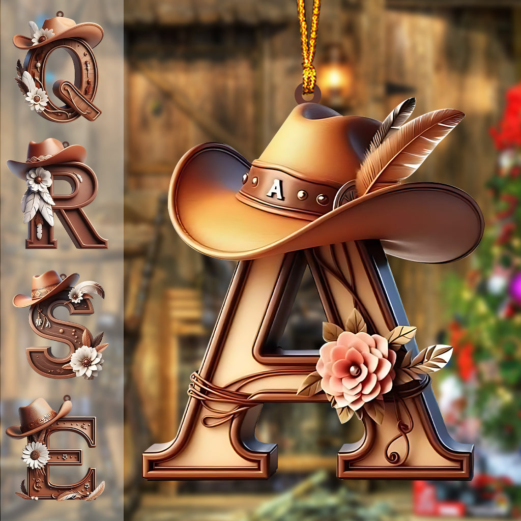 Strong Cowboy - Personalized Ornament