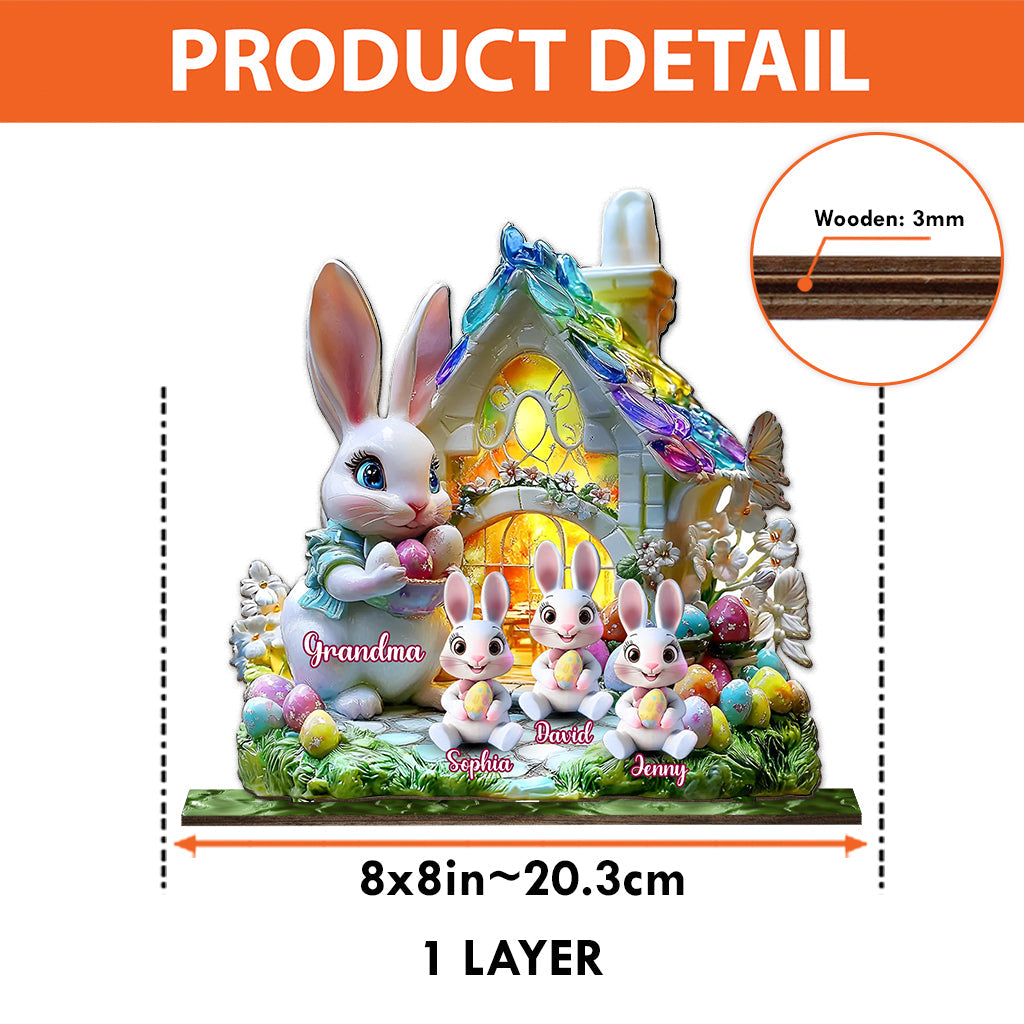 Grandma's Peeps - Personalized Grandma 1 Layered Big Freestanding