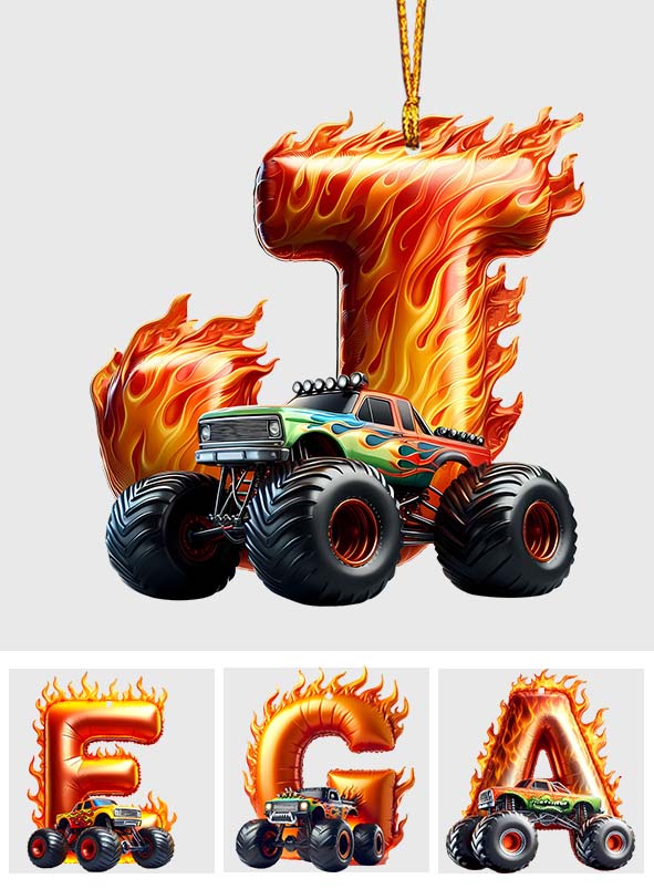 Strong Cars - Personalized Kid Ornament