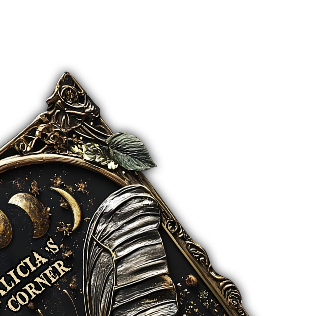 Stay Wild Moon Child - Personalized Hippie Cut Metal Sign