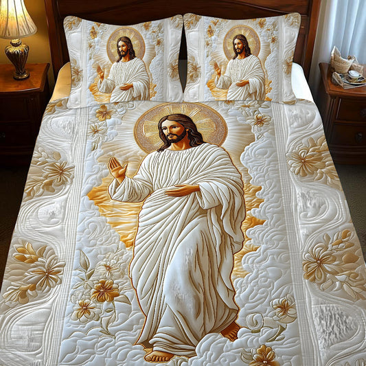 Faith Hope Love - Christian Quilt Set