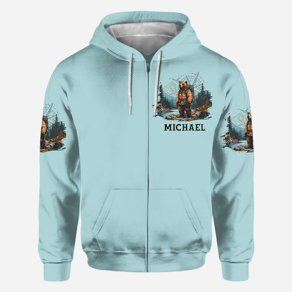 T-shirt de camping personnalisé Wander Bear