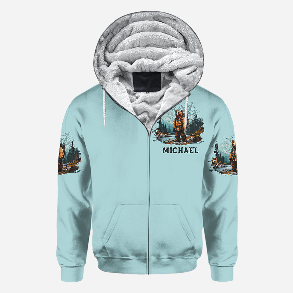 T-shirt de camping personnalisé Wander Bear