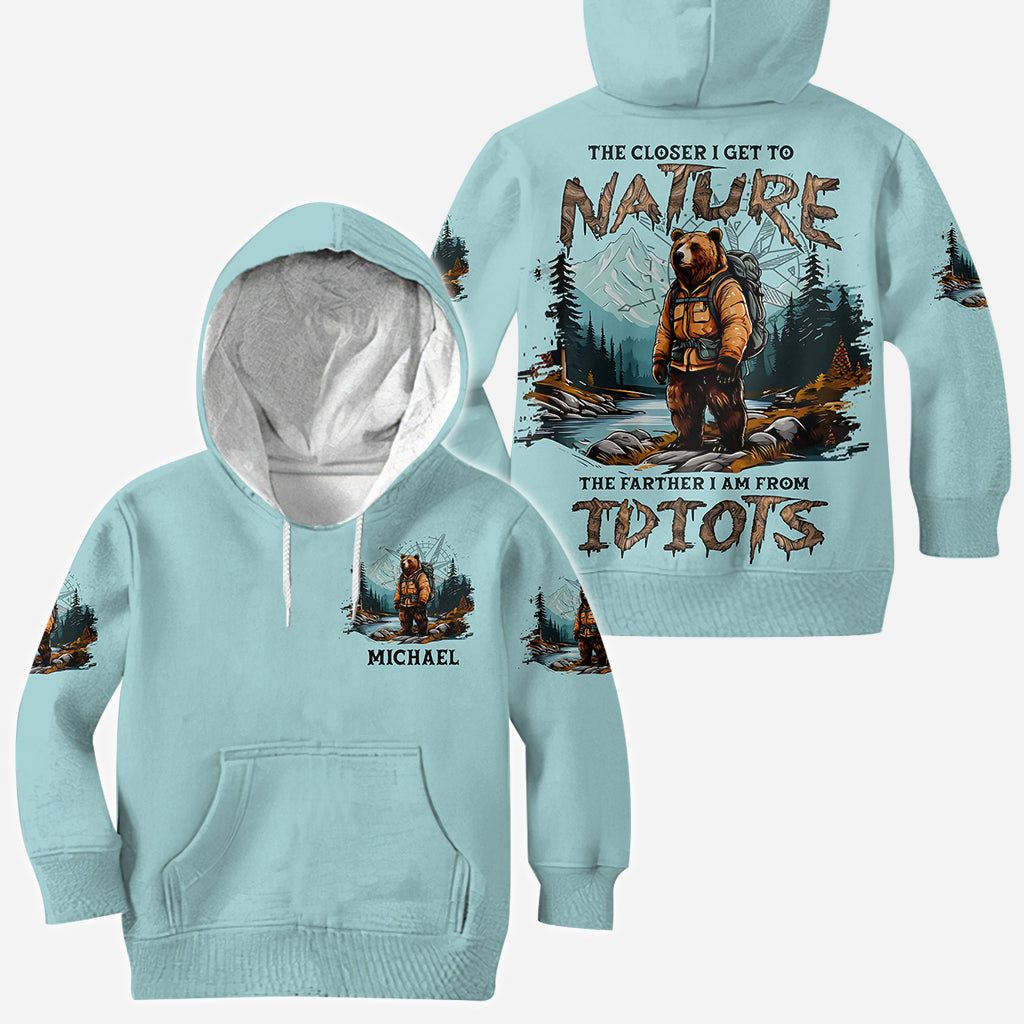 T-shirt de camping personnalisé Wander Bear