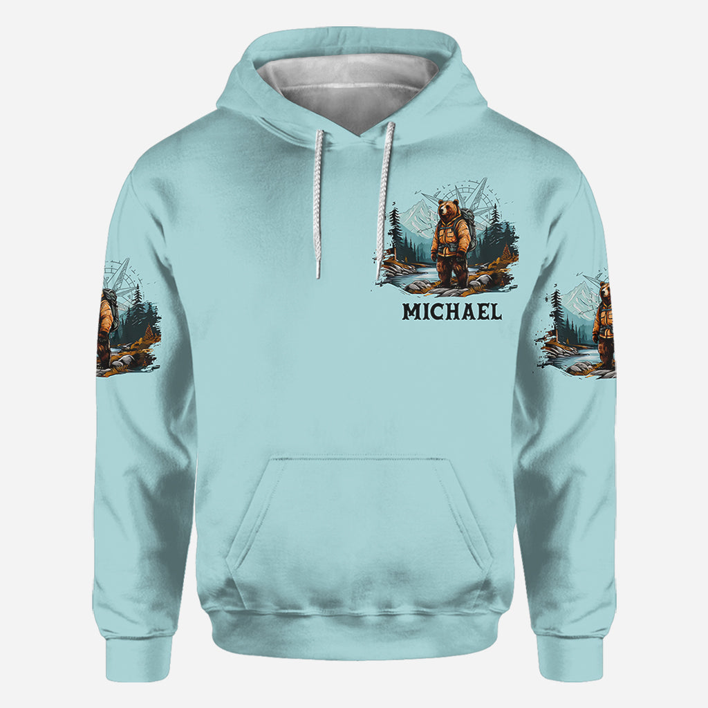 T-shirt de camping personnalisé Wander Bear