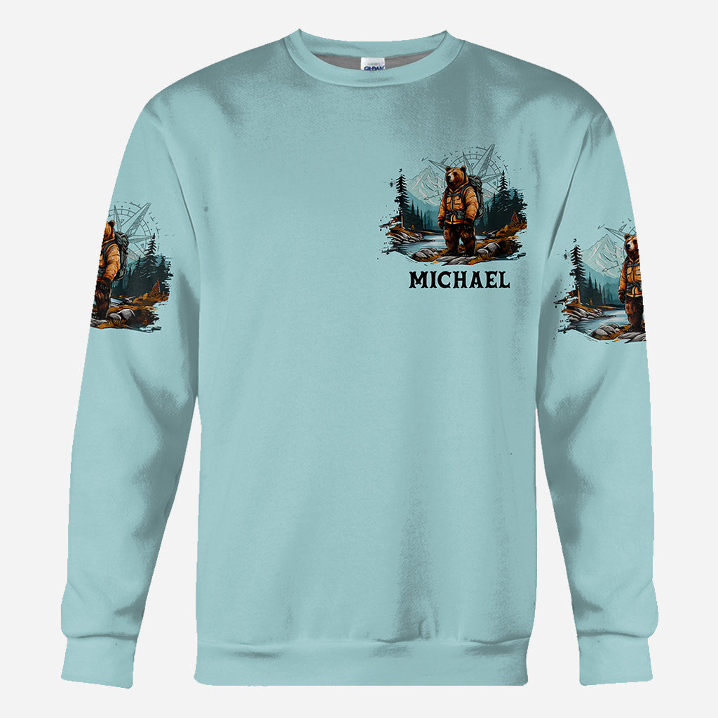 T-shirt de camping personnalisé Wander Bear