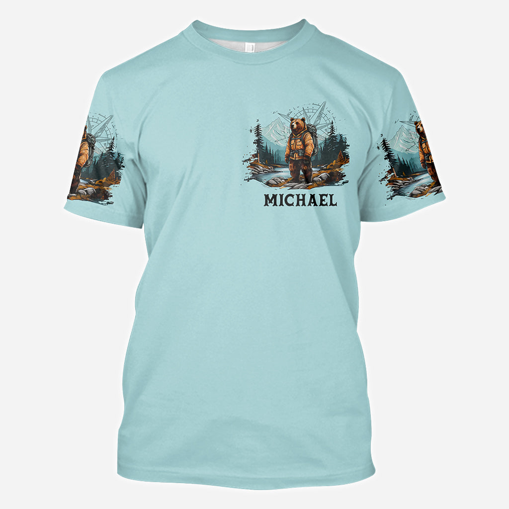 T-shirt de camping personnalisé Wander Bear