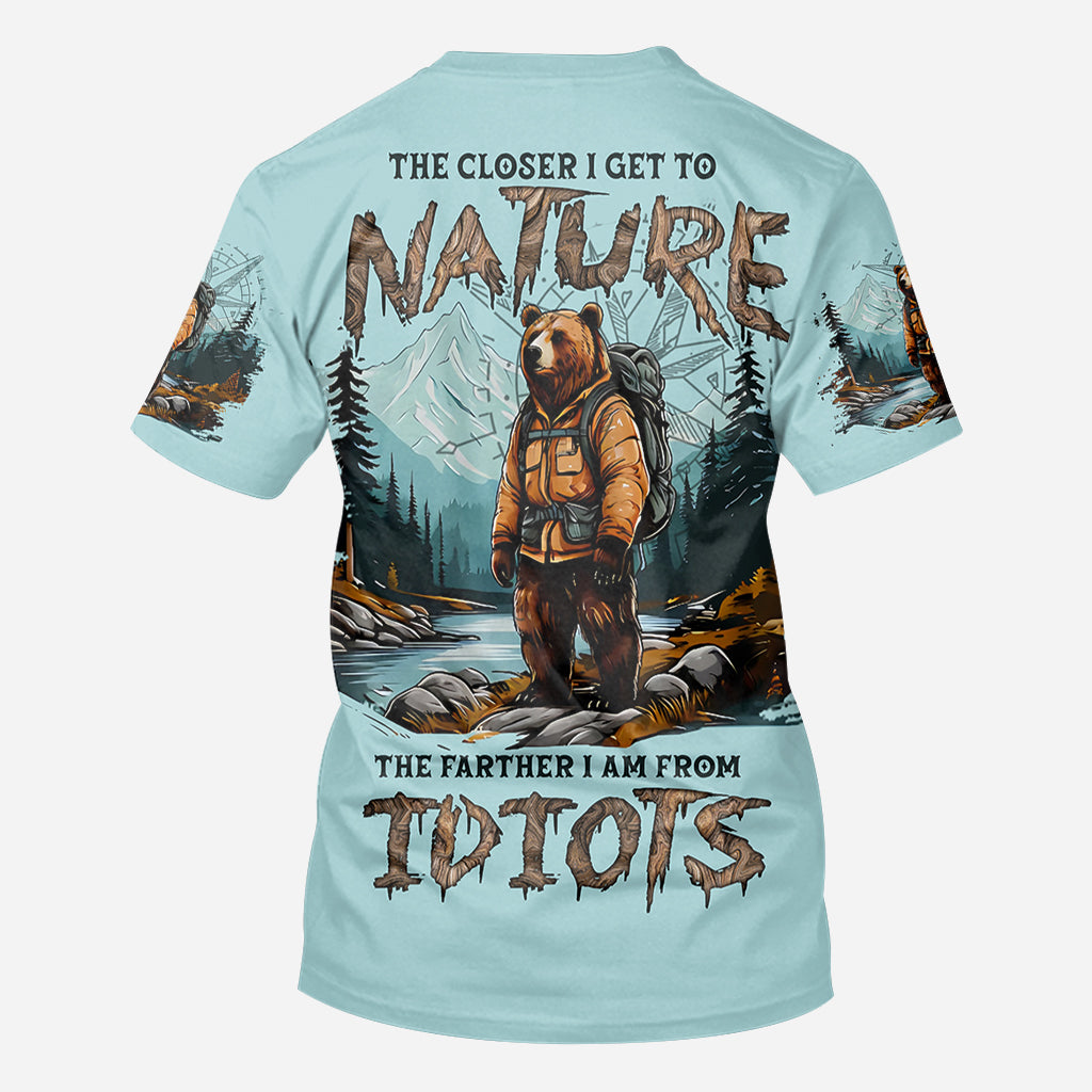 T-shirt de camping personnalisé Wander Bear