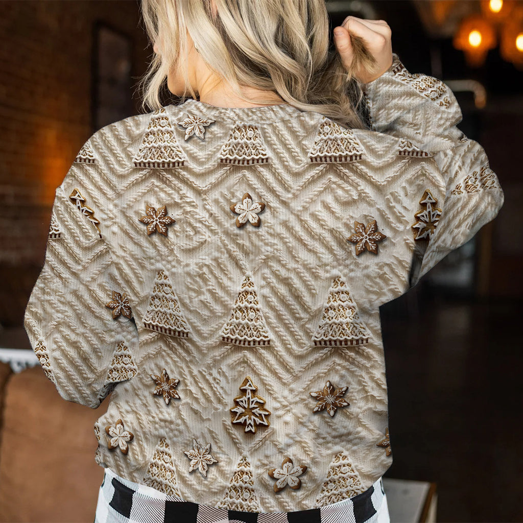 Grandma's Gingerbreads - Personalized Grandma Ugly Sweater