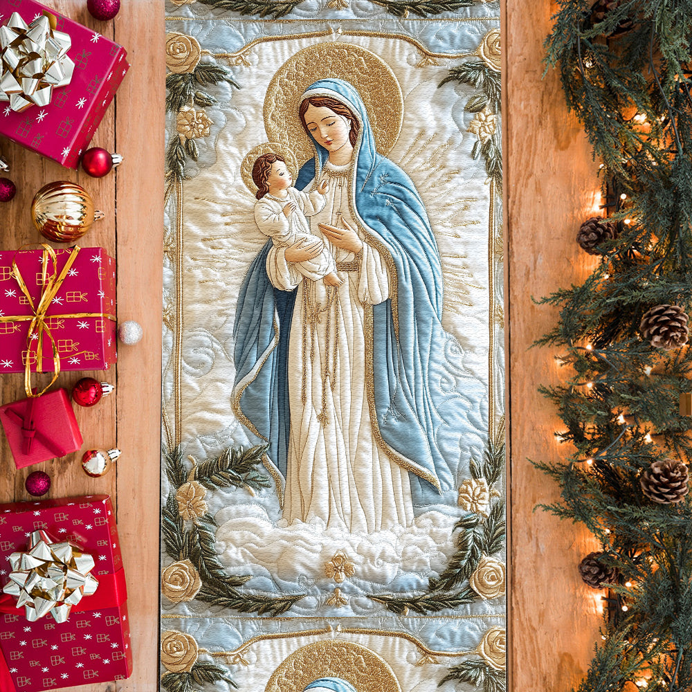 Mère de Dieu - Chemin de table chrétien