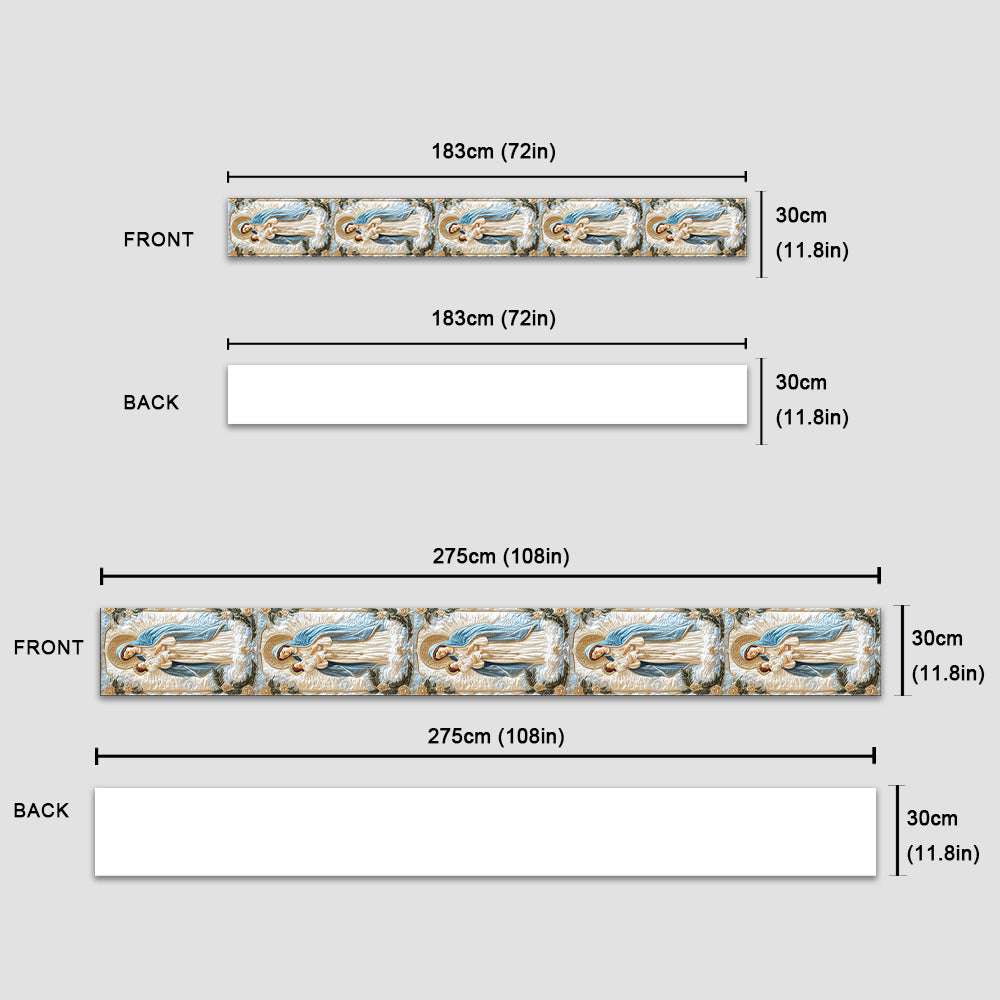 Mère de Dieu - Chemin de table chrétien