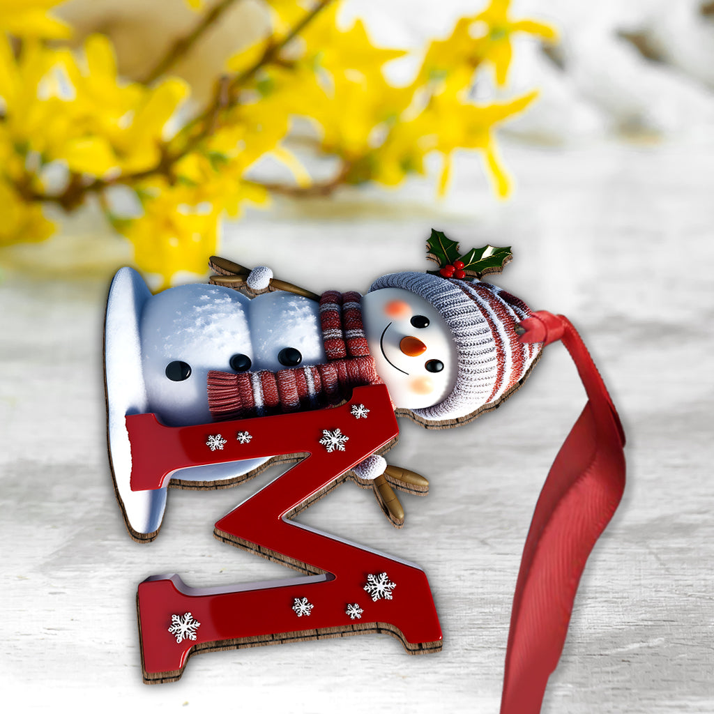 Merry Christmas - Personalized Family Ornament