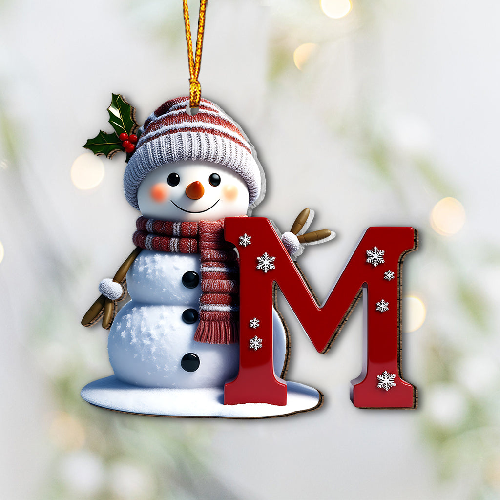 Merry Christmas - Personalized Family Ornament
