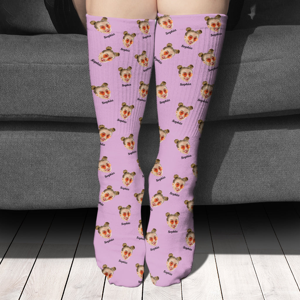 Mom is Off Duty - Personalized Mother Socks