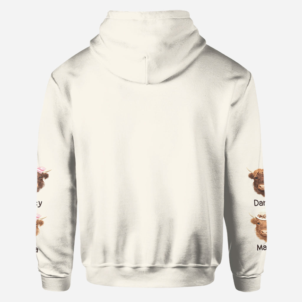 Cette maman aime son troupeau - T-shirt personnalisé « Maman aime son troupeau »