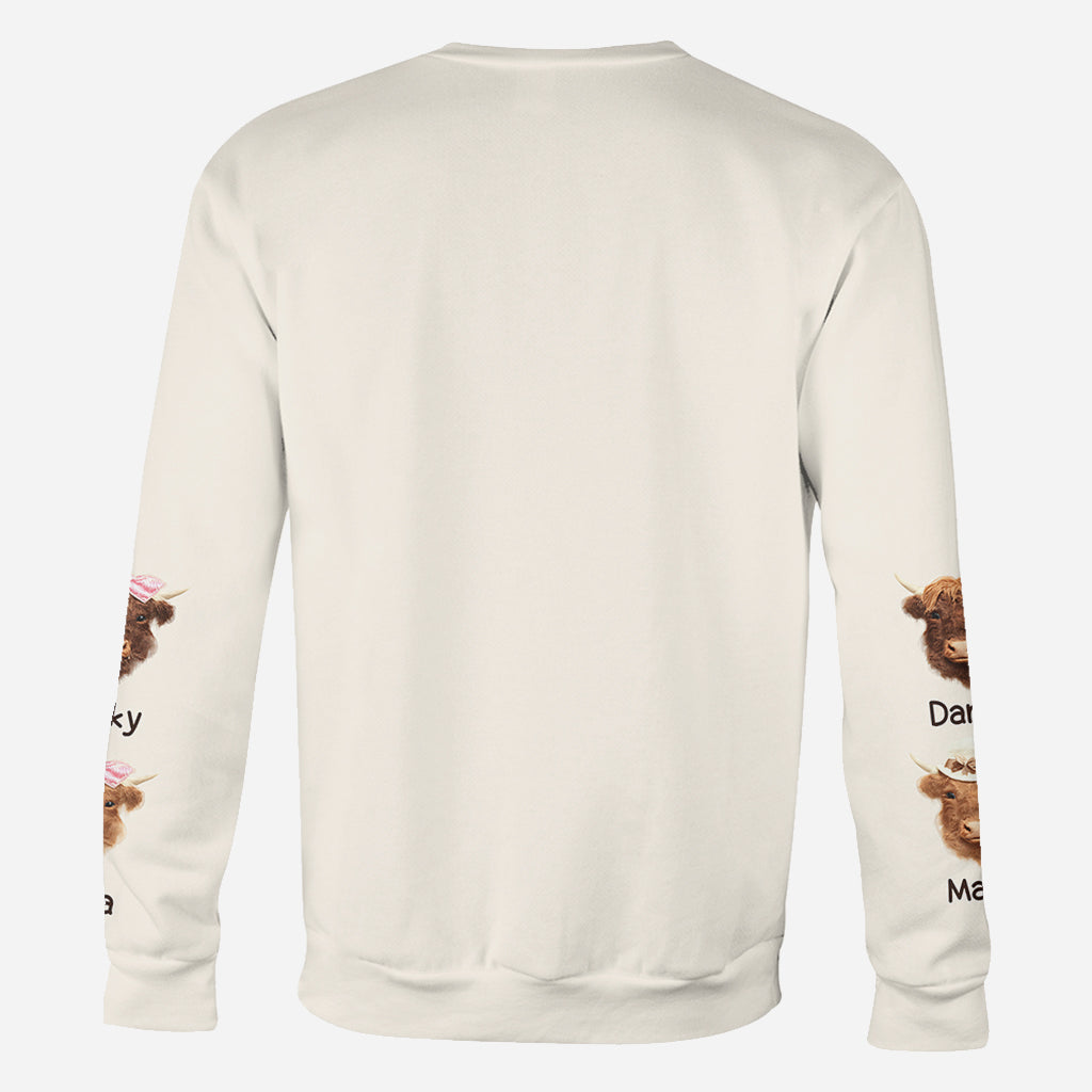 Cette maman aime son troupeau - T-shirt personnalisé « Maman aime son troupeau »