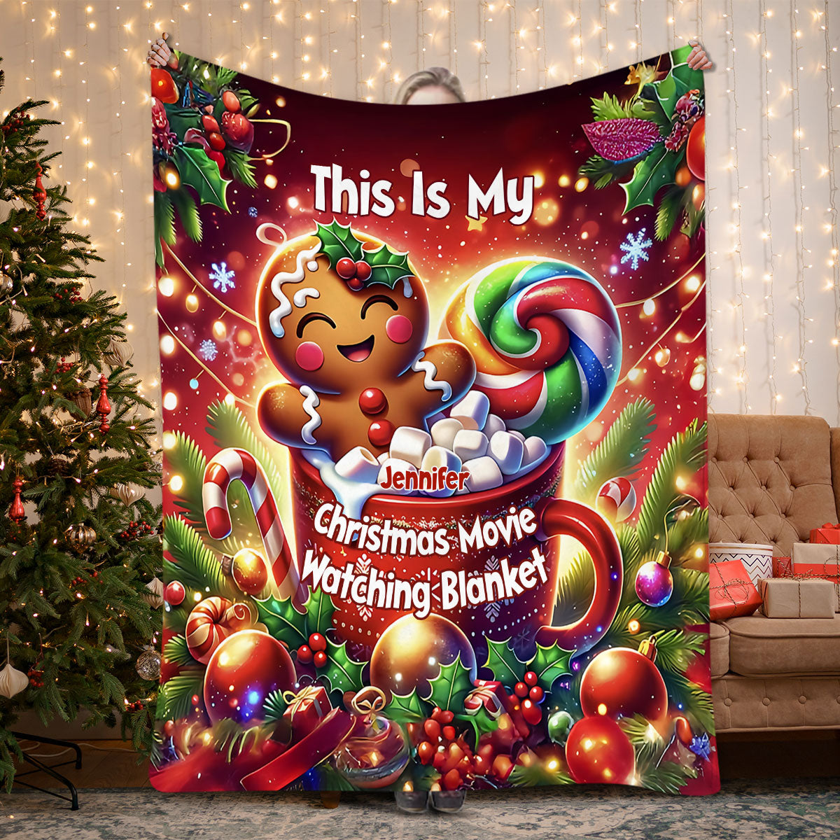 Couverture personnalisée pour regarder des films