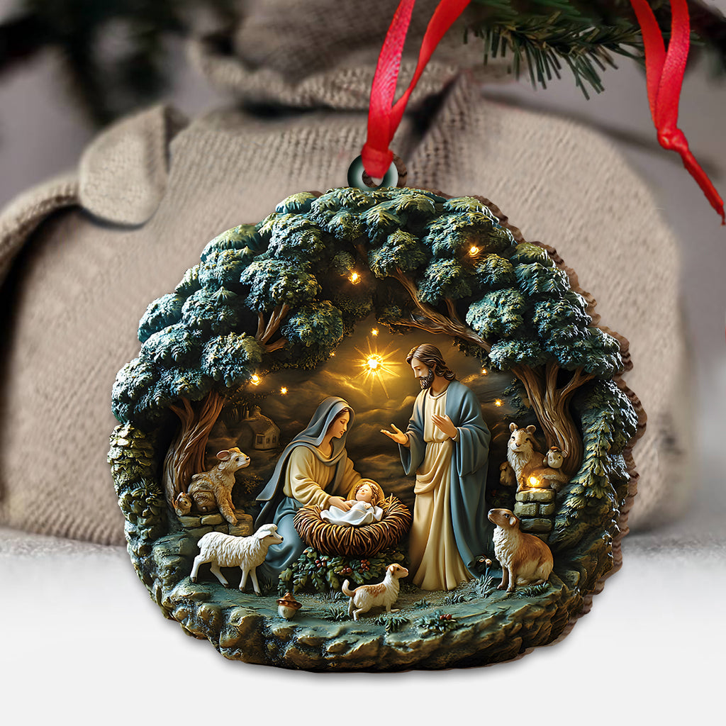 Holy Family - Personalized Christian Ornament