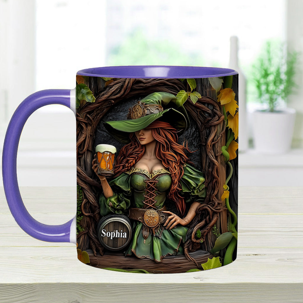 Witch of Beer - Personalized Beer Accent Mug