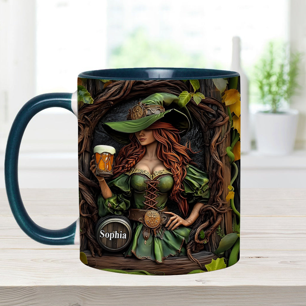 Witch of Beer - Personalized Beer Accent Mug