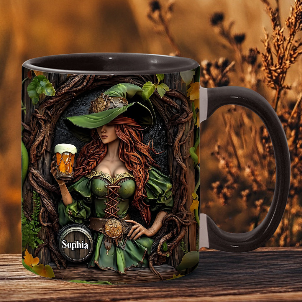 Witch of Beer - Personalized Beer Accent Mug