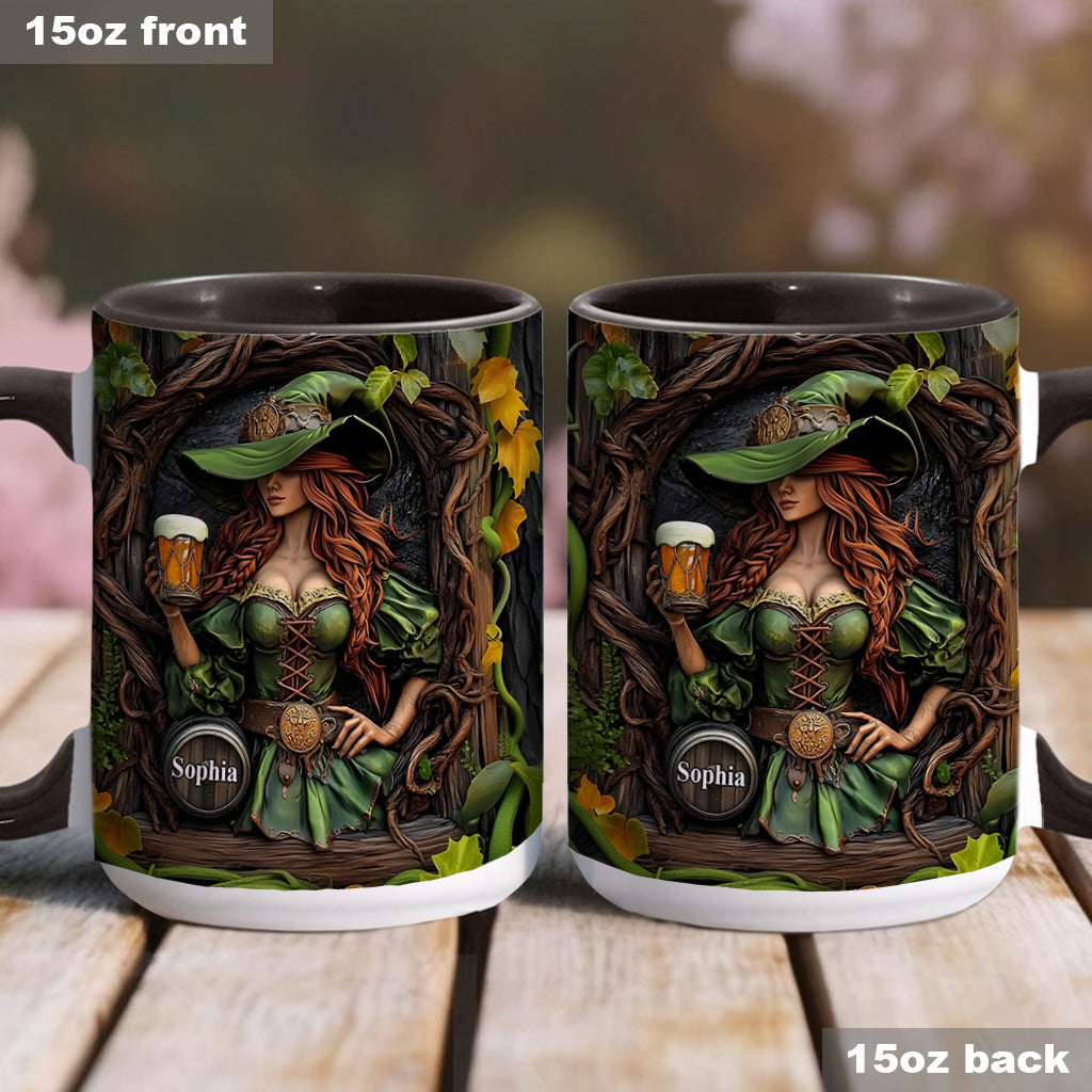 Witch of Beer - Personalized Beer Accent Mug