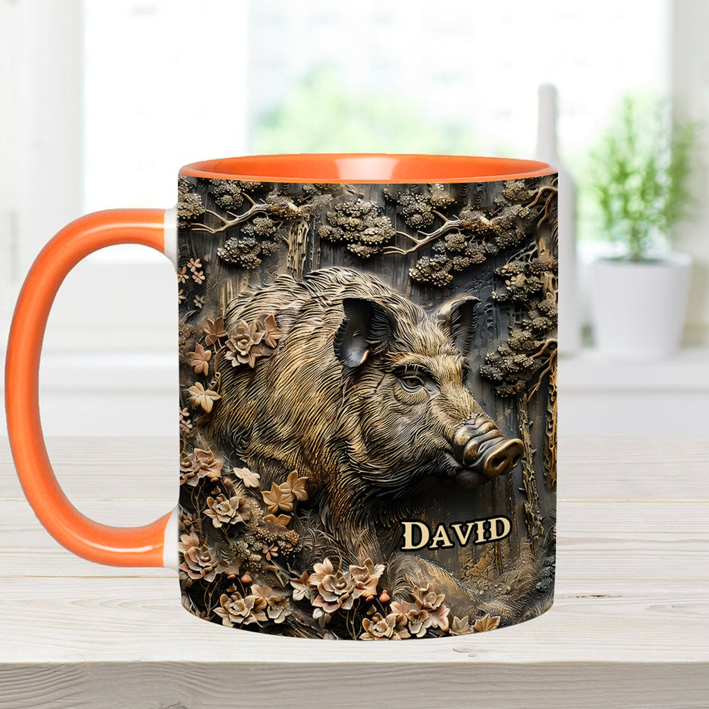 Any Name - Personalized Hunting Accent Mug