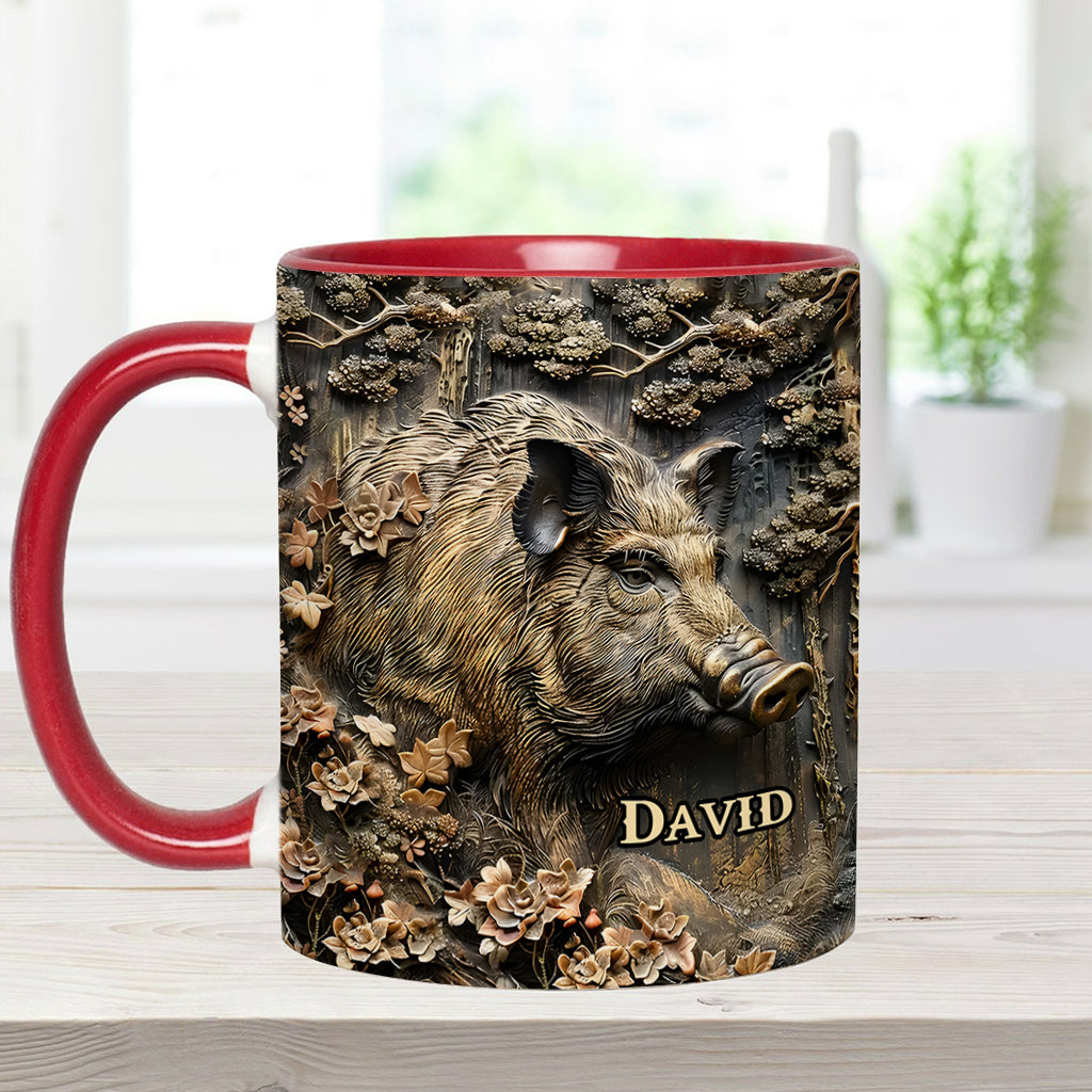 Any Name - Personalized Hunting Accent Mug