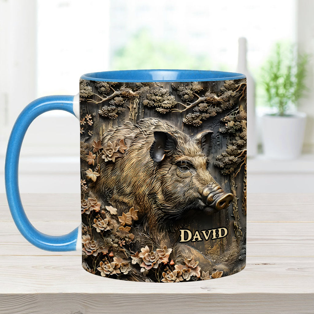 Any Name - Personalized Hunting Accent Mug