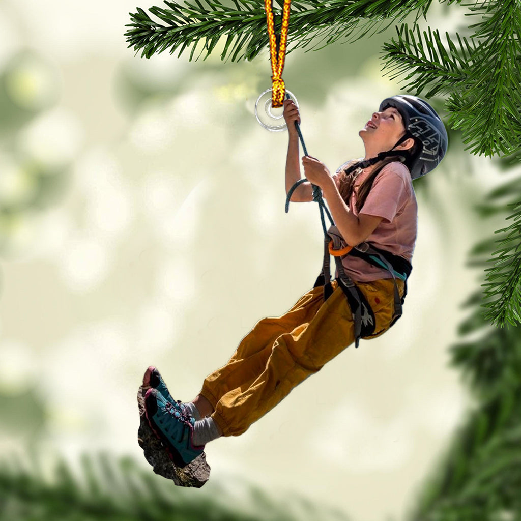 Ornement découpé avec photo - Ornement personnalisé de forme unique