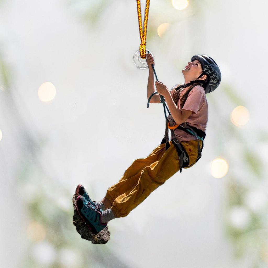 Ornement découpé avec photo - Ornement personnalisé de forme unique