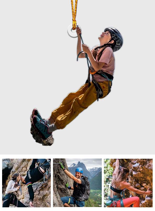 Ornement découpé avec photo - Ornement personnalisé de forme unique