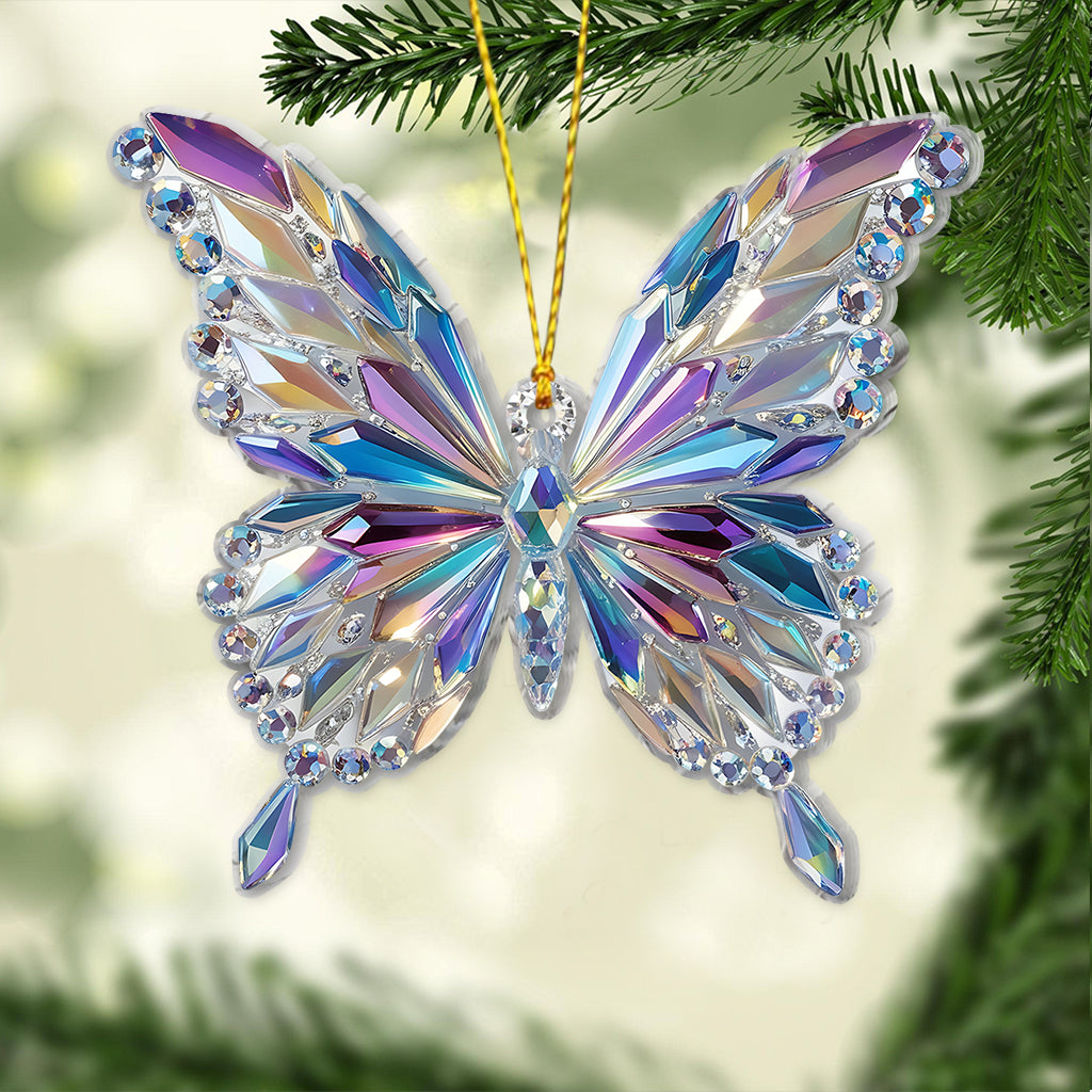 Stunning Butterfly - Personalized Butterfly Ornament