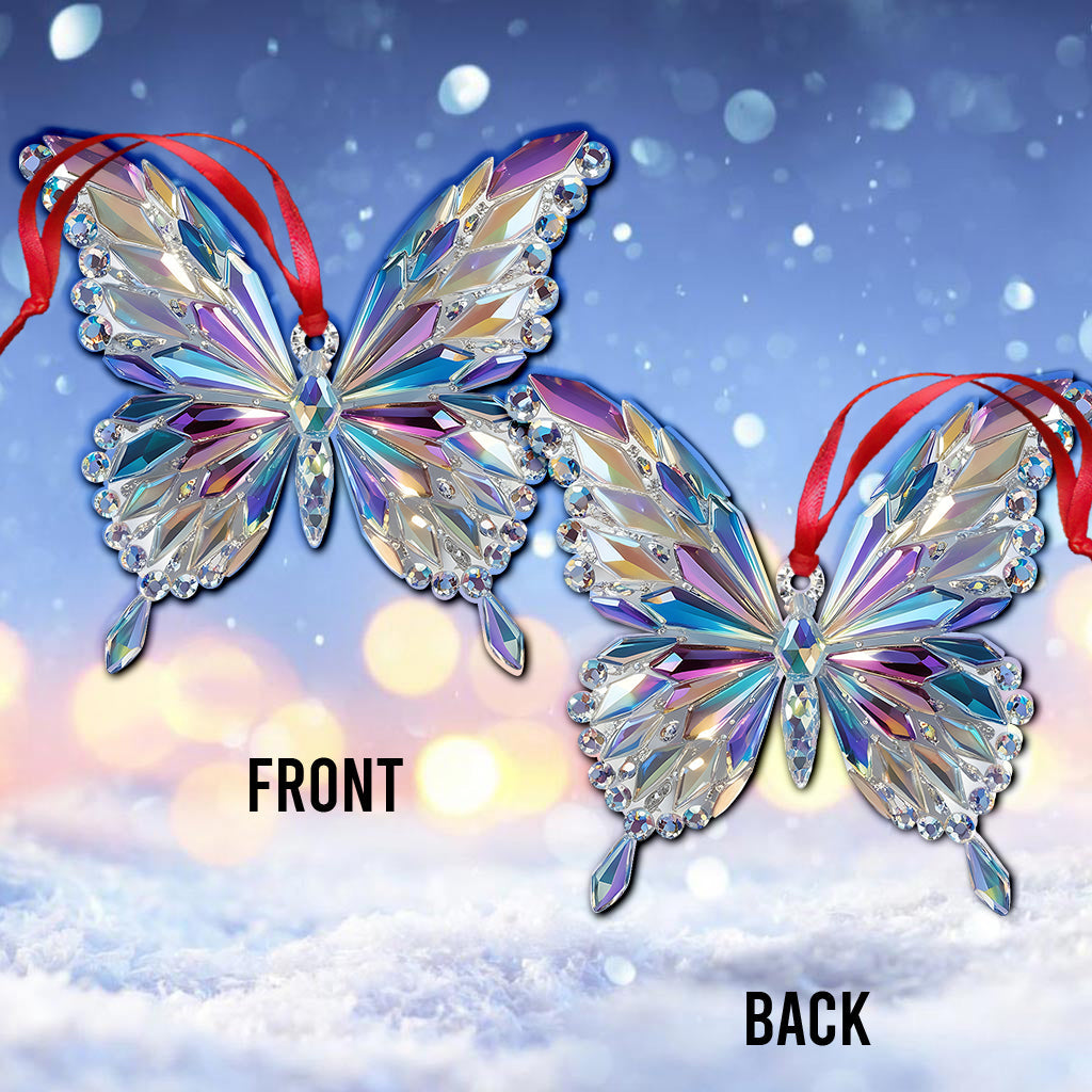 Stunning Butterfly - Personalized Butterfly Ornament