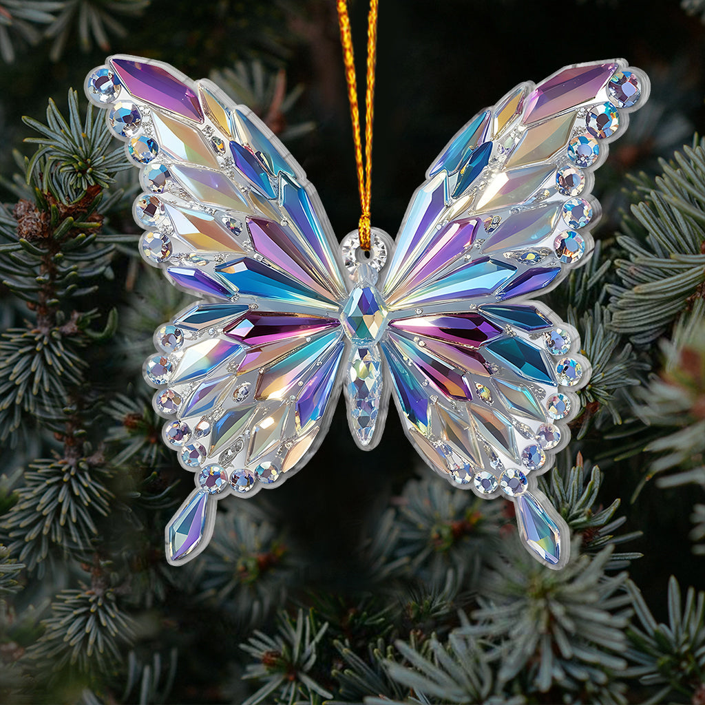 Stunning Butterfly - Personalized Butterfly Ornament