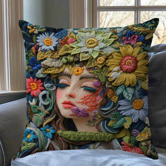 Coussin décoratif Floral Lady - Jardinage