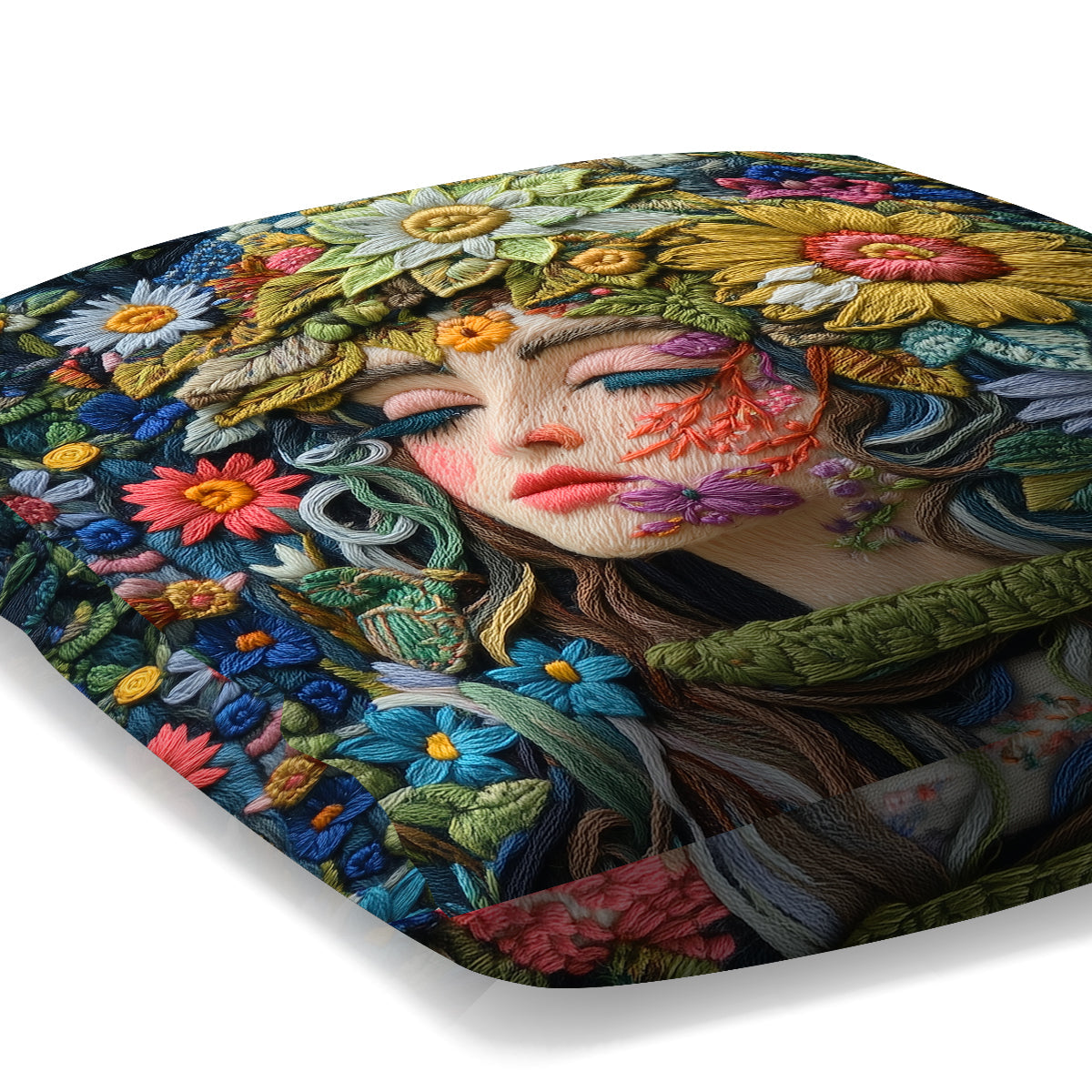 Coussin décoratif Floral Lady - Jardinage