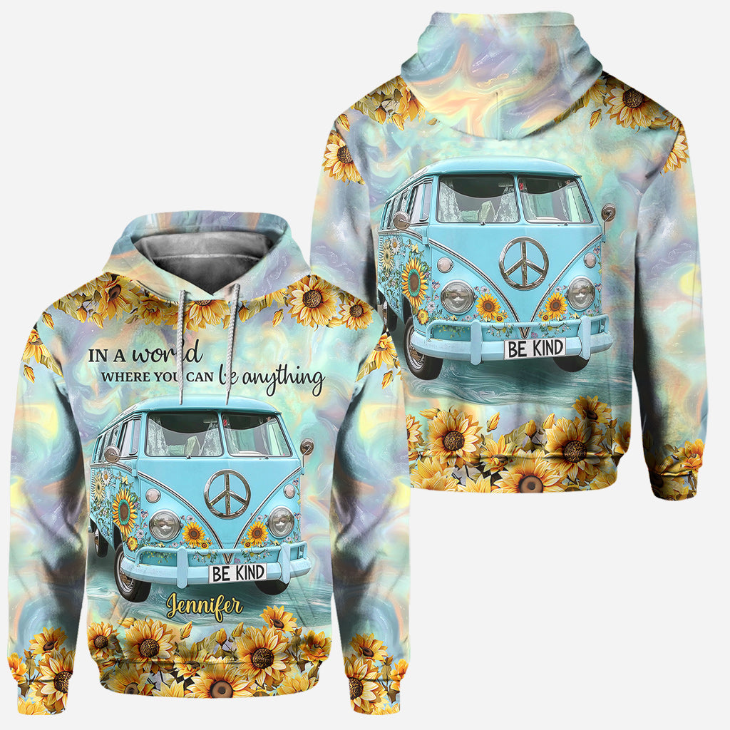 Be Kind - Personalized Hippie Hoodie and Leggings